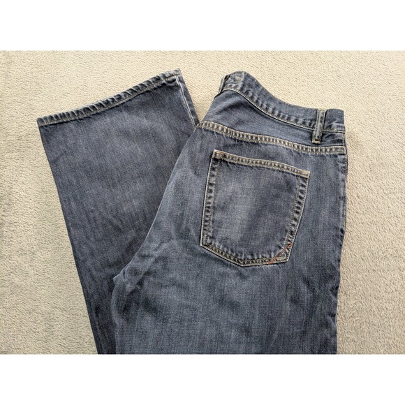 Banana Republic Other - Banana Republic Mens Straight Leg Blue Jeans 100% Cotton 35x32 Medium Wash